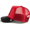 trucker-cap-rot-und-schwarz-katze-misfit-courtside-the-farm-von-goorin-bros