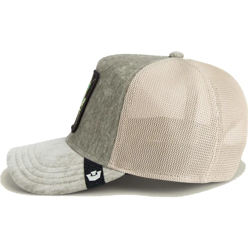 trucker-cap-grau-mantis-heartbreaker-iced-mantis-jewel-tones-the-farm-von-goorin-bros