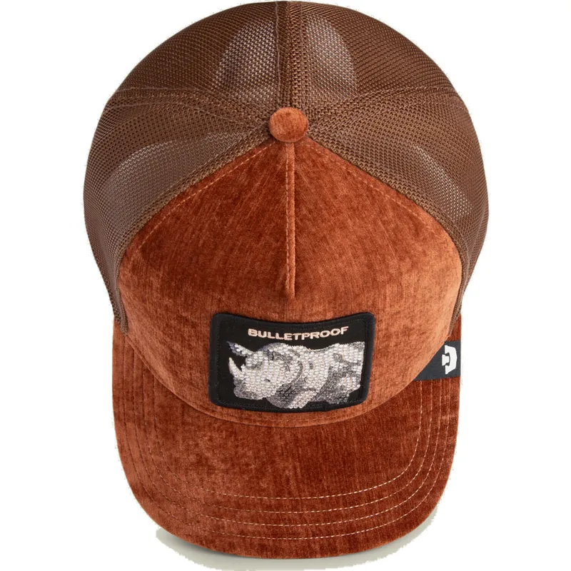 trucker-cap-braun-nashorn-bulletproof-iced-rhino-jewel-tones-the-farm-von-goorin-bros