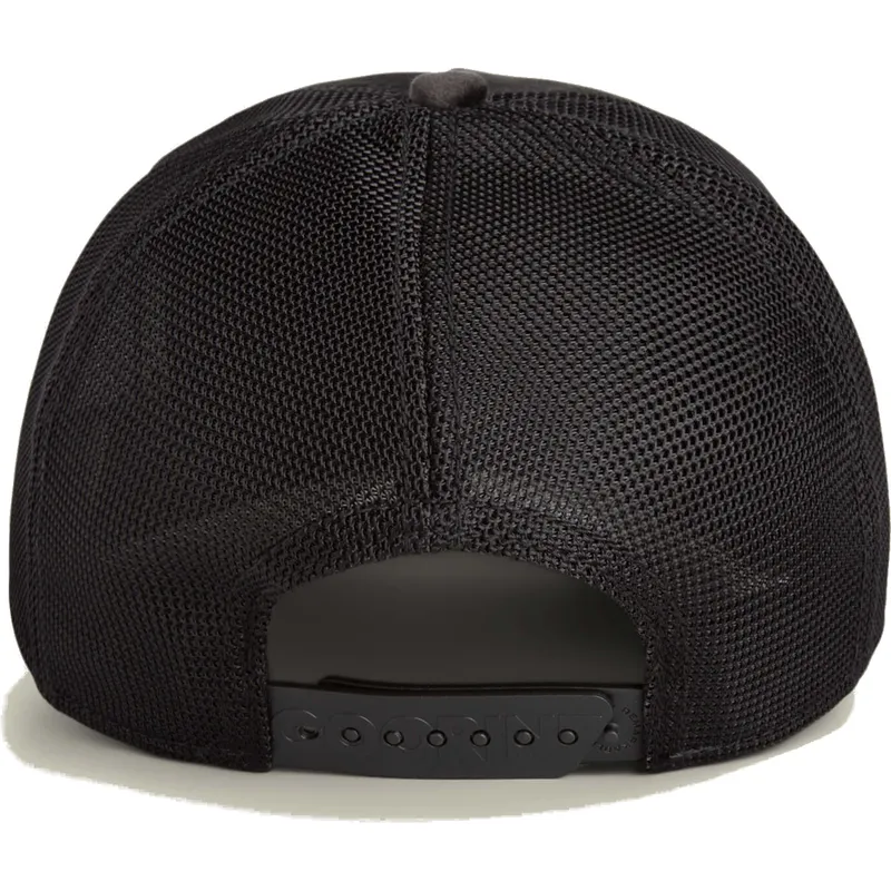 schwarze-trucker-kappe-panther-strength-panther-velour-the-farm-von-goorin-bros