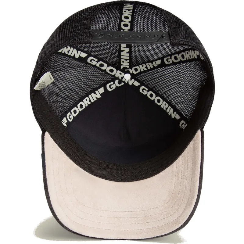 schwarze-trucker-kappe-panther-strength-panther-velour-the-farm-von-goorin-bros