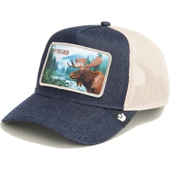 Mützen gebogen blau snapback Off The Grid Staycation Homestead The Farm Goorin Bros.