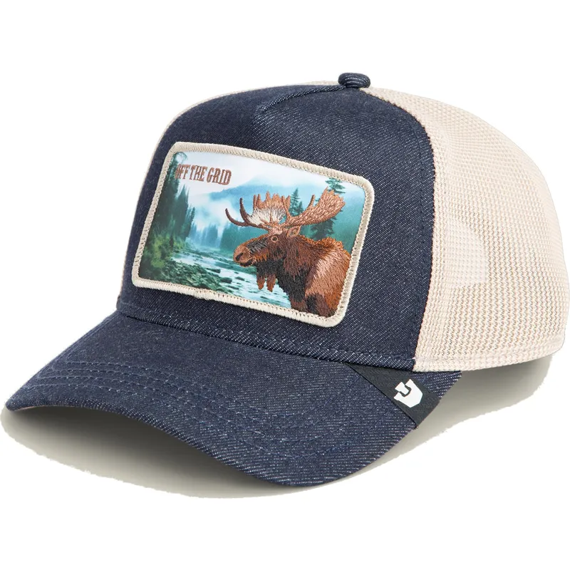 trucker-cap-blau-und-weiss-elch-off-the-grid-staycation-homestead-the-farm-von-goorin-bros trucker-cap-blau-und-weiss-elch-off-the-grid-staycation-homestead-the-farm-von-goorin-bros