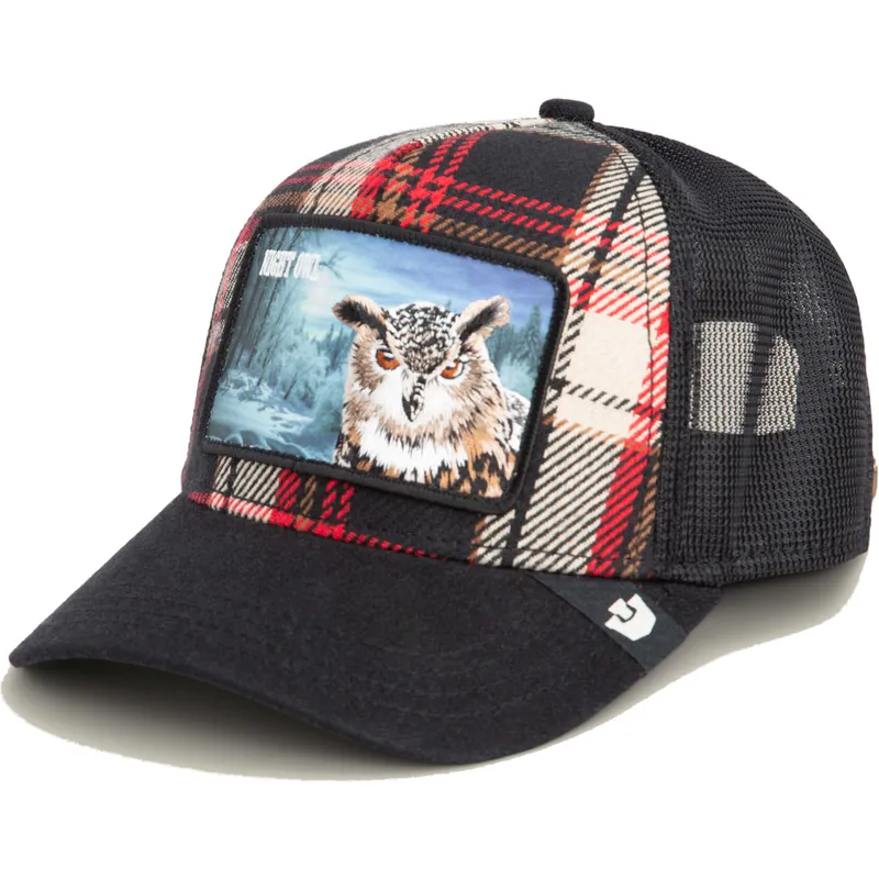 mehrfarbige-trucker-kappe-eule-night-owl-cabin-fever-homestead-the-farm-von-goorin-bros mehrfarbige-trucker-kappe-eule-night-owl-cabin-fever-homestead-the-farm-von-goorin-bros