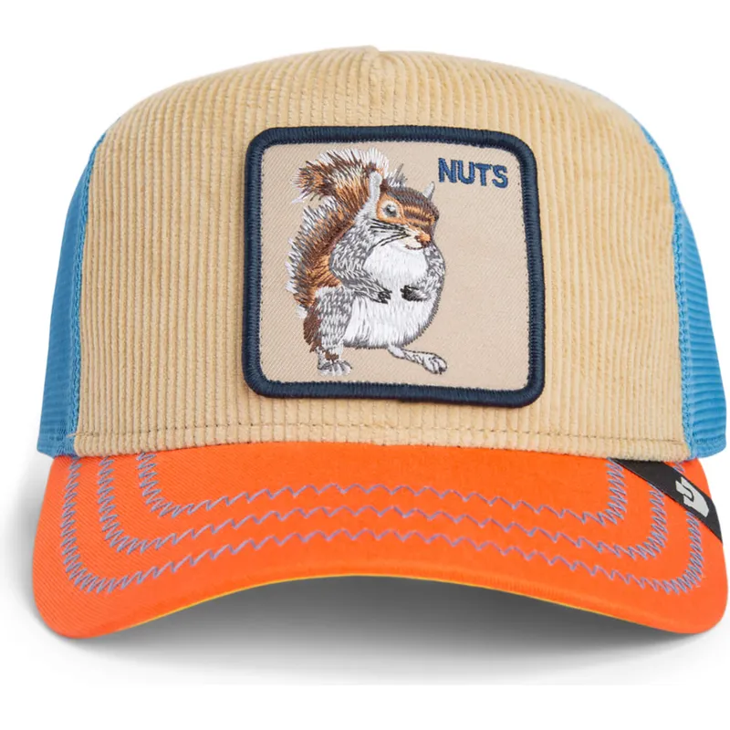 mehrfarbige-trucker-kappe-eichhornchen-nuts-remix-the-farm-von-goorin-bros mehrfarbige-trucker-kappe-eichhornchen-nuts-remix-the-farm-von-goorin-bros
