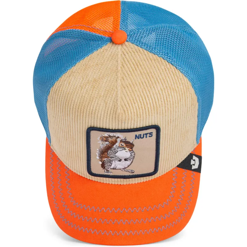 mehrfarbige-trucker-kappe-eichhornchen-nuts-remix-the-farm-von-goorin-bros mehrfarbige-trucker-kappe-eichhornchen-nuts-remix-the-farm-von-goorin-bros