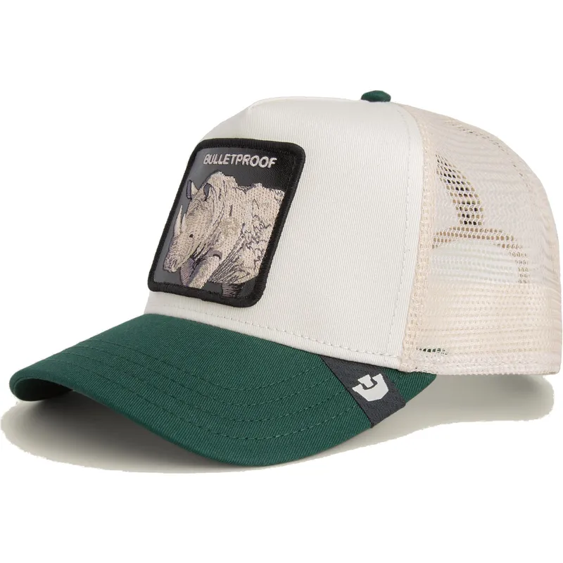 trucker-cap-weiss-und-grun-nashorn-bulletproof-bulletproof-sport-the-farm-von-goorin-bros