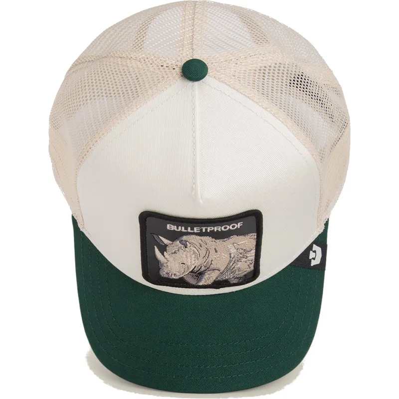 trucker-cap-weiss-und-grun-nashorn-bulletproof-bulletproof-sport-the-farm-von-goorin-bros