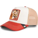 mehrfarbige-trucker-kappe-fuchs-good-looks-tri-tone-the-farm-von-goorin-bros