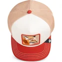 mehrfarbige-trucker-kappe-fuchs-good-looks-tri-tone-the-farm-von-goorin-bros