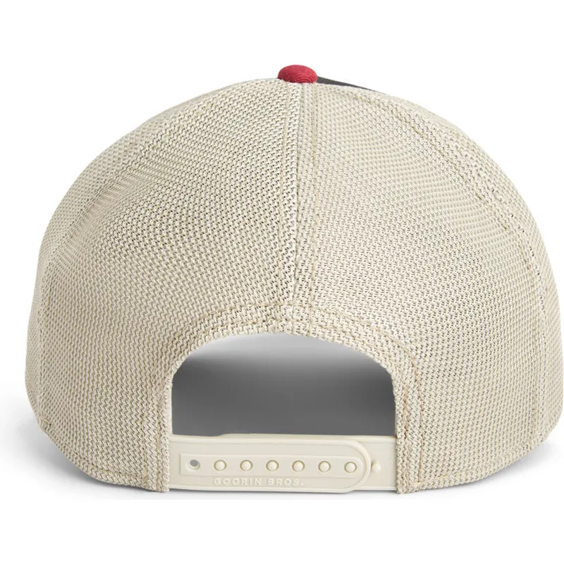 mehrfarbige-trucker-kappe-schildkrote-og-tri-tone-the-farm-von-goorin-bros