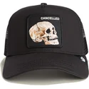 casquette-trucker-noire-crane-the-cancelled-skull-grit-the-farm-goorin-bros