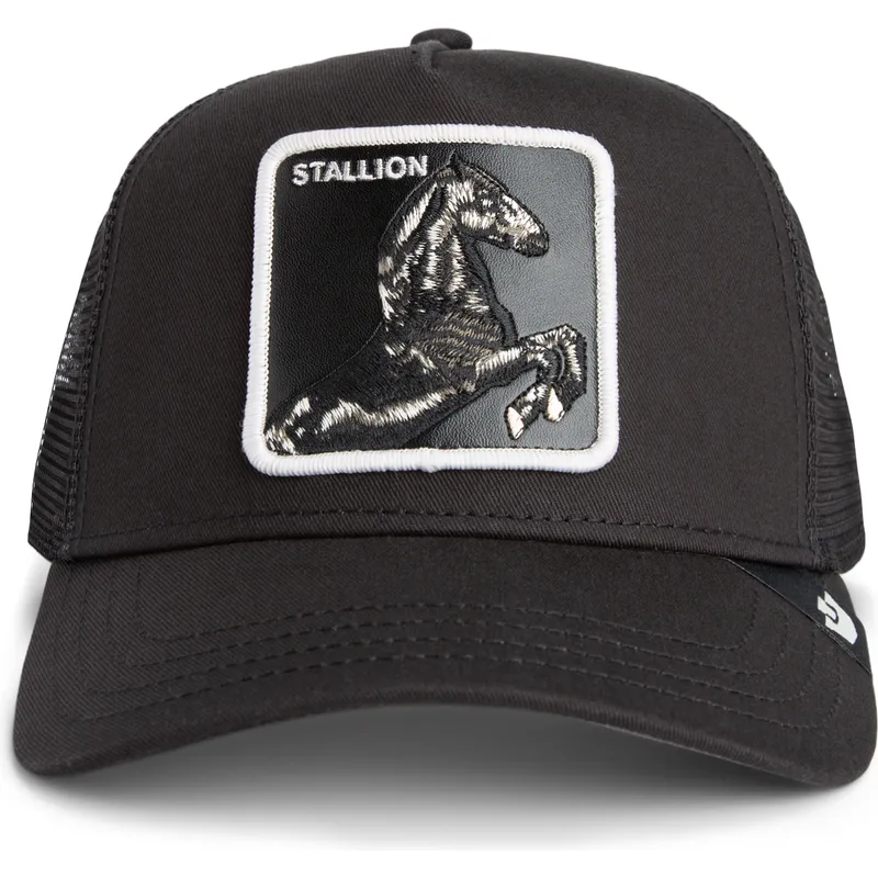 schwarze-trucker-kappe-pferd-stallion-the-farm-von-goorin-bros