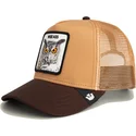 braune-trucker-kappe-eule-wise-ass-the-farm-von-goorin-bros