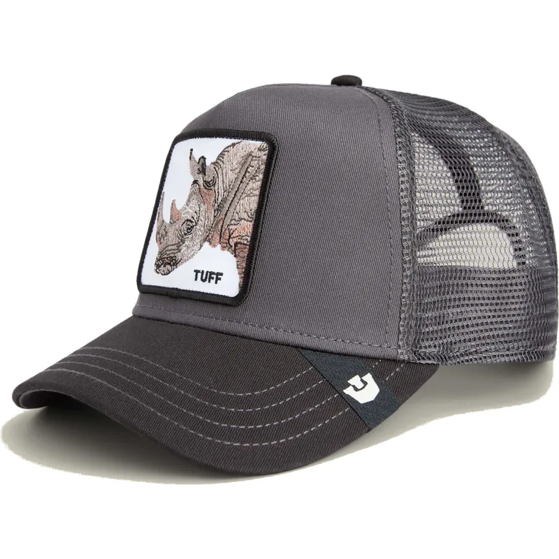 graue-trucker-kappe-fur-jungen-nashorn-the-tuff-mini-the-farm-von-goorin-bros