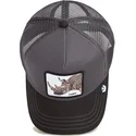 graue-trucker-kappe-fur-jungen-nashorn-the-tuff-mini-the-farm-von-goorin-bros