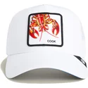 weisse-trucker-kappe-fur-kinder-hummer-lemme-cook-mini-the-farm-von-goorin-bros