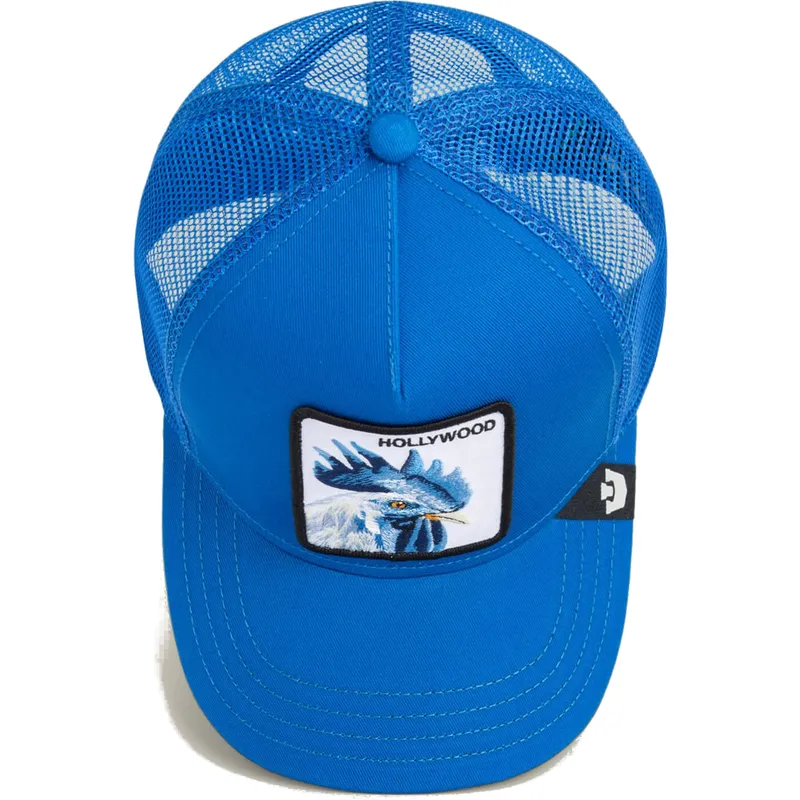trucker-kappe-blau-fur-jungen-hahn-hollywood-mini-the-farm-von-goorin-bros