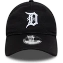 schwarze-verstellbare-curved-cap-9twenty-merino-wool-der-detroit-tigers-mlb-von-new-era
