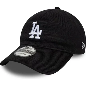 Mützen gebogen schwarz verstellbares band 9TWENTY Merino Wool der Los Angeles Dodgers MLB von New Era