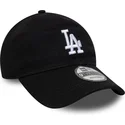 schwarze-verstellbare-curved-cap-9twenty-merino-wool-der-los-angeles-dodgers-mlb-von-new-era