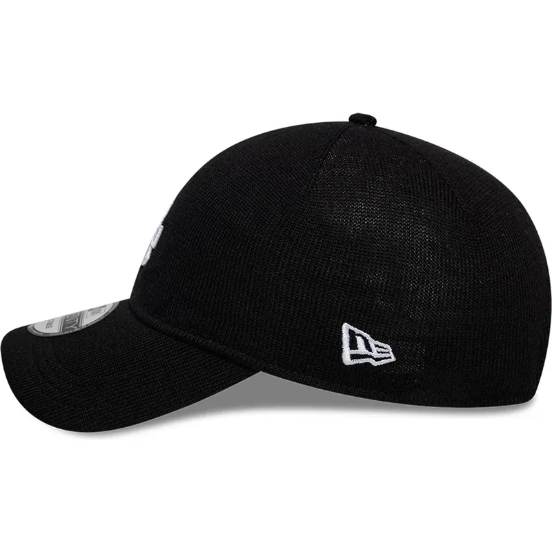 schwarze-verstellbare-curved-cap-9twenty-merino-wool-der-los-angeles-dodgers-mlb-von-new-era