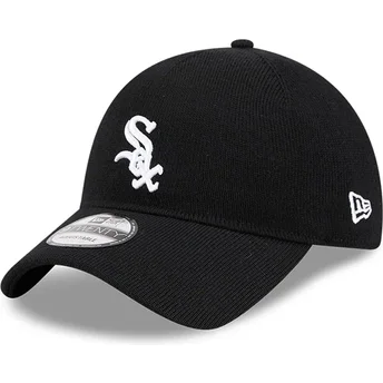 Mützen gebogen schwarz verstellbares band 9TWENTY Merino Wool der Chicago White Sox MLB von New Era