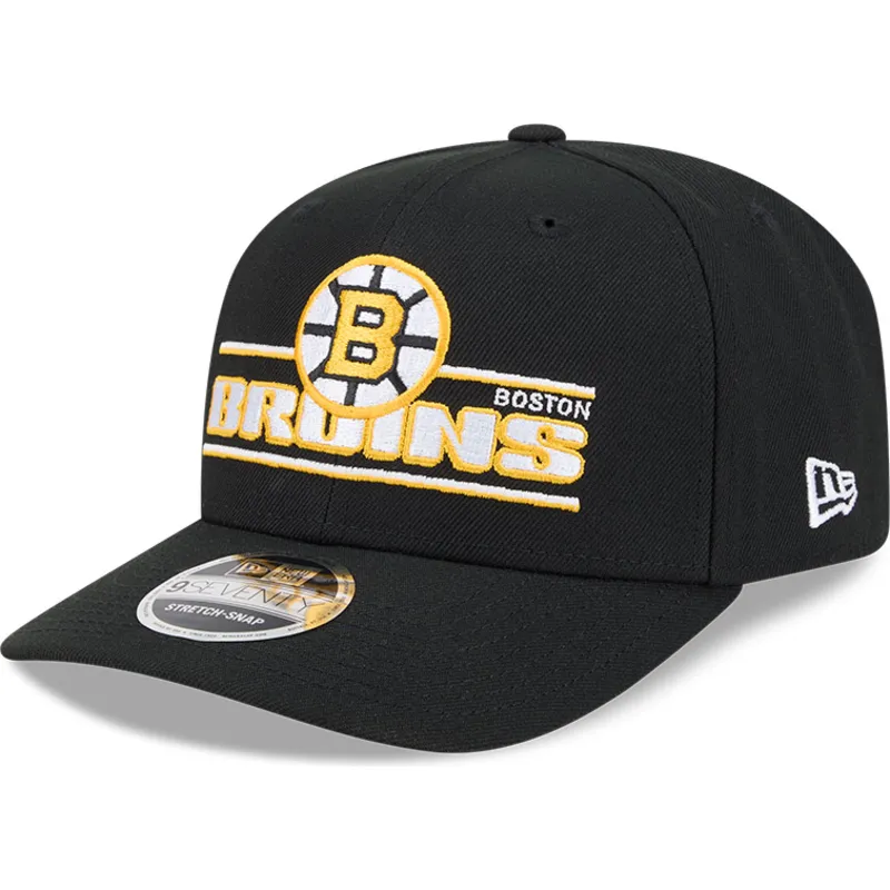 schwarze-gebogene-snapback-kappe-9seventy-stretch-snap-stated-der-boston-bruins-nhl-von-new-era