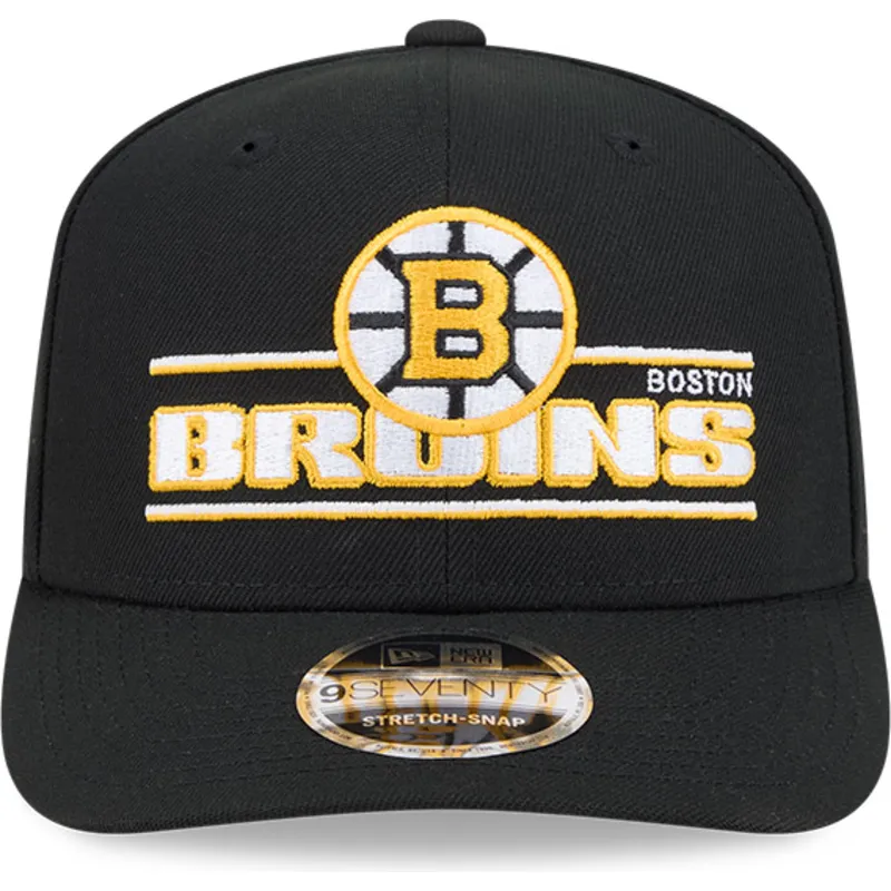 schwarze-gebogene-snapback-kappe-9seventy-stretch-snap-stated-der-boston-bruins-nhl-von-new-era