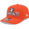 orangefarbene-gebogene-snapback-kappe-9seventy-stretch-snap-stated-der-anaheim-ducks-nhl-von-new-era