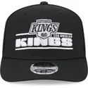 schwarze-gebogene-snapback-kappe-9seventy-stretch-snap-stated-der-los-angeles-kings-nhl-von-new-era