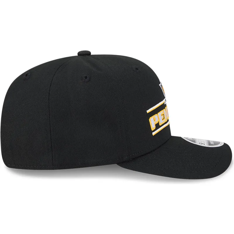 schwarze-gebogene-snapback-kappe-9seventy-stretch-snap-stated-der-pittsburgh-penguins-nhl-von-new-era