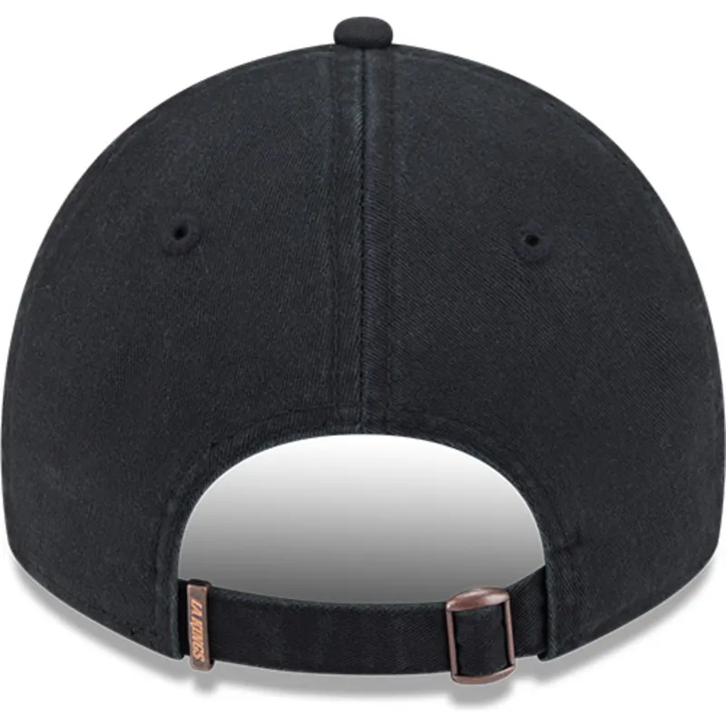 schwarze-verstellbare-curved-cap-9twenty-stamp-der-los-angeles-kings-nhl-von-new-era