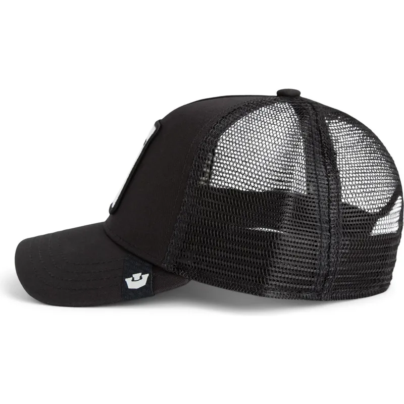 schwarze-trucker-kappe-biene-queen-bee-von-goorin-bros schwarze-trucker-kappe-biene-queen-bee-von-goorin-bros