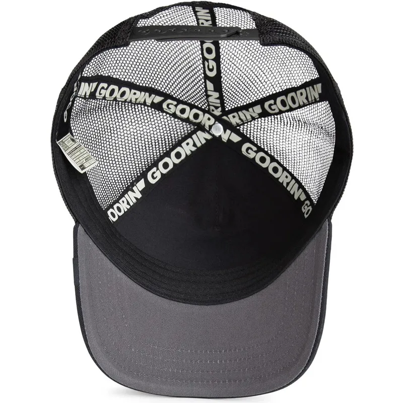 schwarze-trucker-kappe-biene-queen-bee-von-goorin-bros schwarze-trucker-kappe-biene-queen-bee-von-goorin-bros