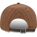 braune-verstellbare-flache-9fifty-retro-crown-wool-pinstripe-kappe-der-san-diego-padres-mlb-von-new-era