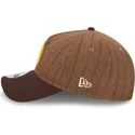 braune-verstellbare-gebogene-kappe-9twenty-a-frame-wool-pinstripe-der-san-diego-padres-mlb-von-new-era