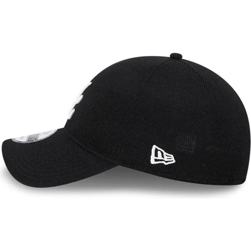 schwarze-verstellbare-curved-cap-9twenty-merino-wool-der-atlanta-braves-mlb-von-new-era