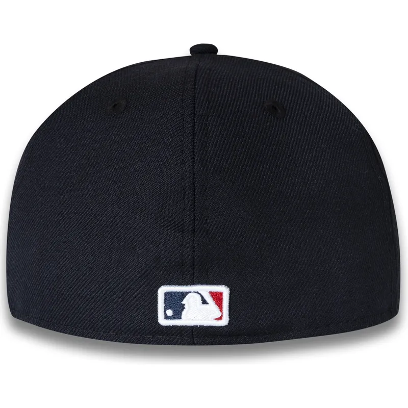 marineblaue-anliegende-59fifty-flatcap-world-series-2009-side-patch-der-new-york-yankees-mlb-von-new-era