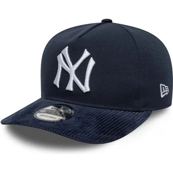 Mützen gebogen marineblau snapback 19TWENTY Coops Cord der New York Yankees MLB von New Era