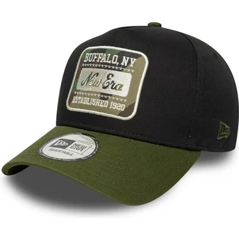 Mützen gebogen mehrfarbig snapback 9FORTY E Frame Camo Patch von New Era