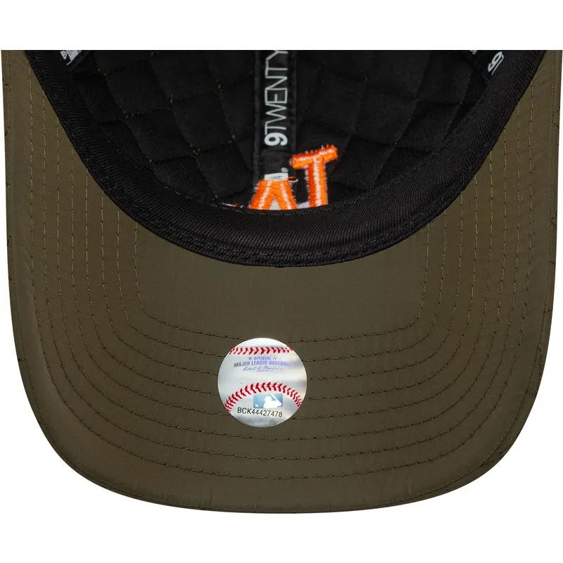grune-verstellbare-curved-cap-mit-orangefarbenem-logo-9twenty-quilted-der-los-angeles-dodgers-mlb-von-new-era grune-verstellbare-curved-cap-mit-orangefarbenem-logo-9twenty-quilted-der-los-angeles-dodgers-mlb-von-new-era