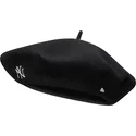 schwarze-damen-baskenmutze-pin-wool-beret-von-new-york-yankees-mlb-von-new-era