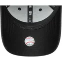 schwarze-verstellbare-curved-cap-fur-damen-9forty-sequin-denim-der-los-angeles-dodgers-mlb-von-new-era