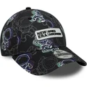 schwarze-verstellbare-gebogene-kappe-fur-kinder-9forty-space-all-over-print-von-new-era