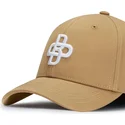 dunkelbeige-verstellbare-gebogene-kappe-baseball-peach-obl048-von-oblack