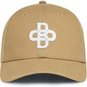 dunkelbeige-verstellbare-gebogene-kappe-baseball-peach-obl048-von-oblack