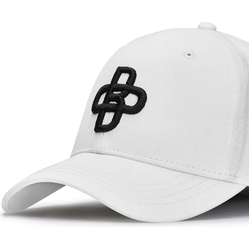 weisse-verstellbare-gebogene-kappe-baseball-peach-obl042-von-oblack
