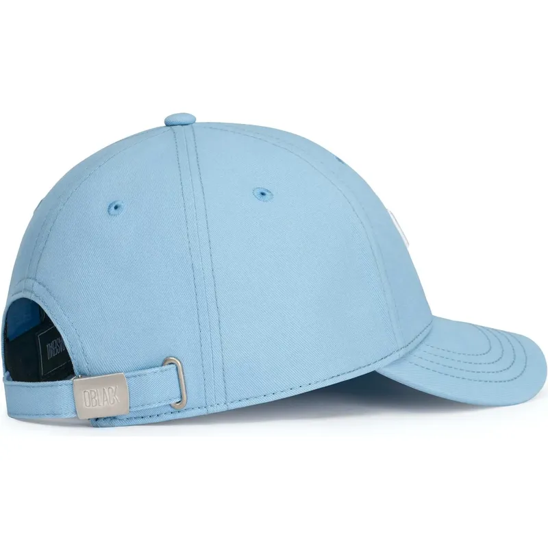 hellblaue-verstellbare-curved-cap-baseball-peach-obl104-von-oblack