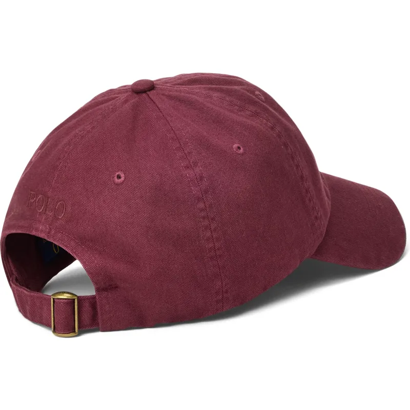 verstellbare-gebogene-weinrote-kappe-mit-weinrotem-logo-cotton-chino-classic-sport-von-polo-ralph-lauren